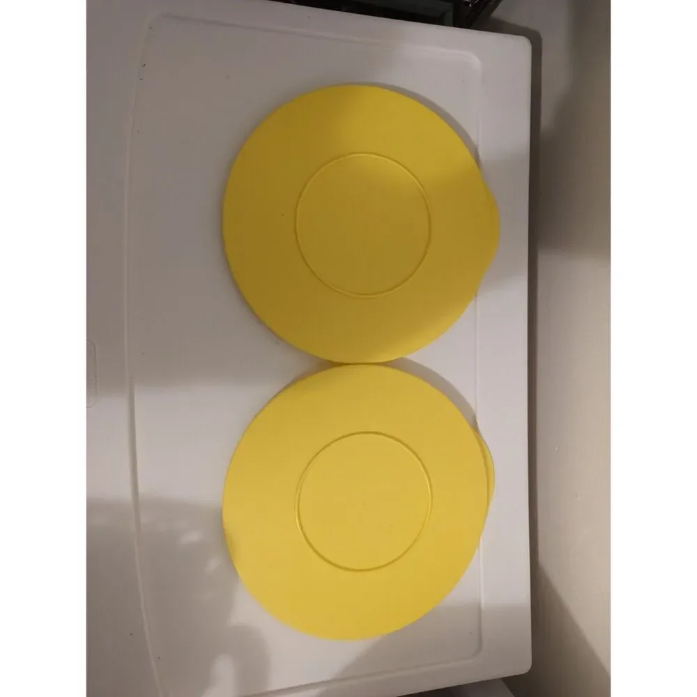 Tupperware Impressions Bowl Yellow Replacement Lids‎ 3094C 8.5